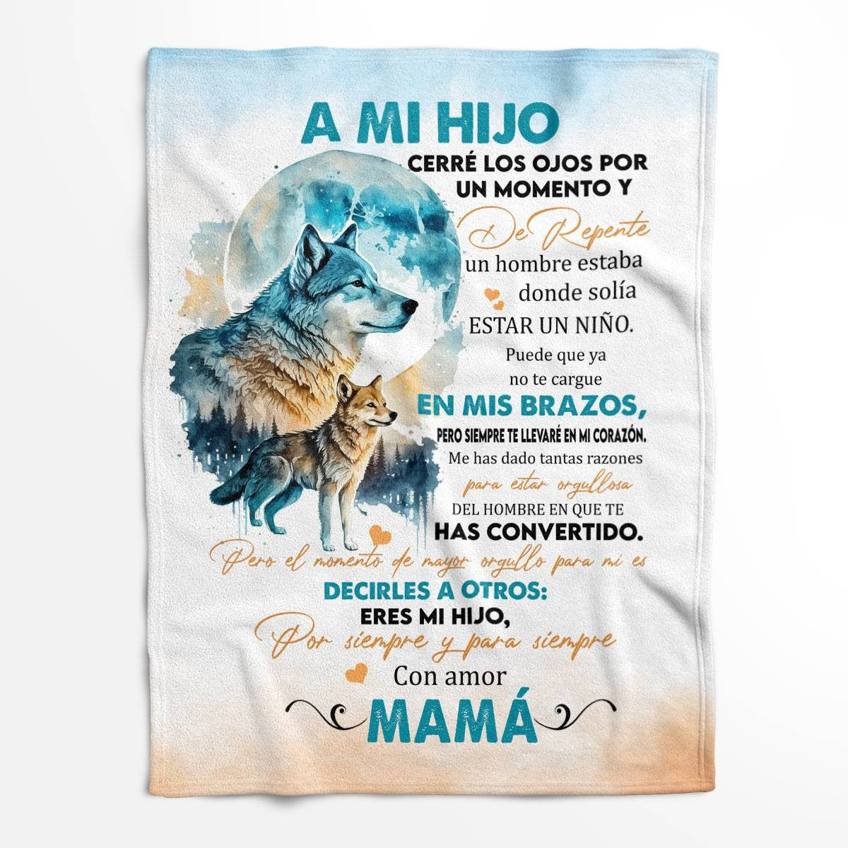 MANTA PARA HIJO – REGALO DE COMODIDAD Y CALOR DE MAMÁ Manta acolchada de forro polar Sherpa NTTDsp
