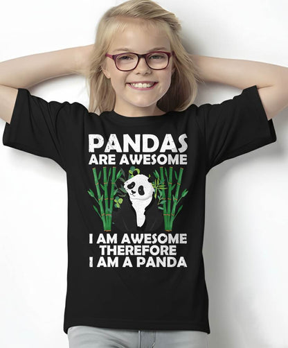Funny Panda Design for Men Women Boys Girls Panda Bear Lover T-Shirt