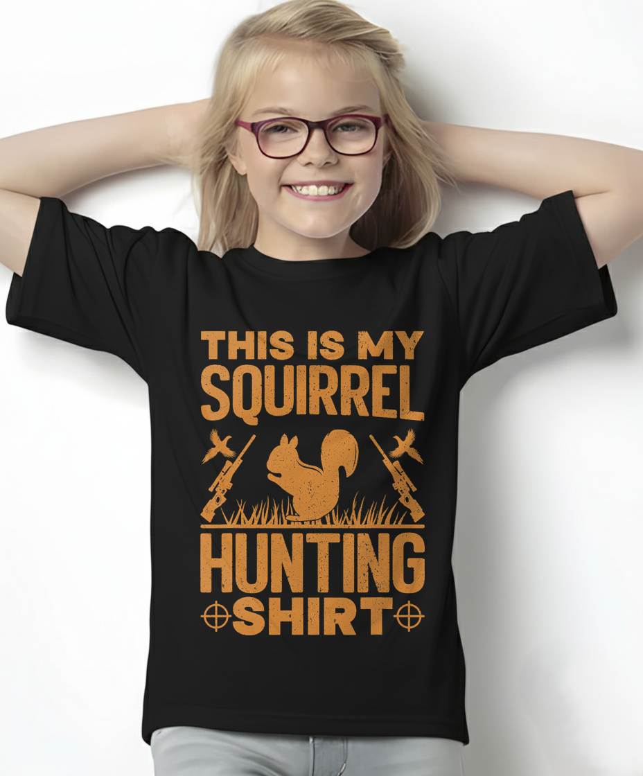 This is My Squirrel Hunting Shirt Squirrel Hunting Lover T-Shirt