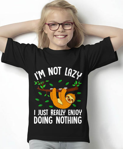 Lazy Sloth On A Tree Doing Nothing T-Shirt