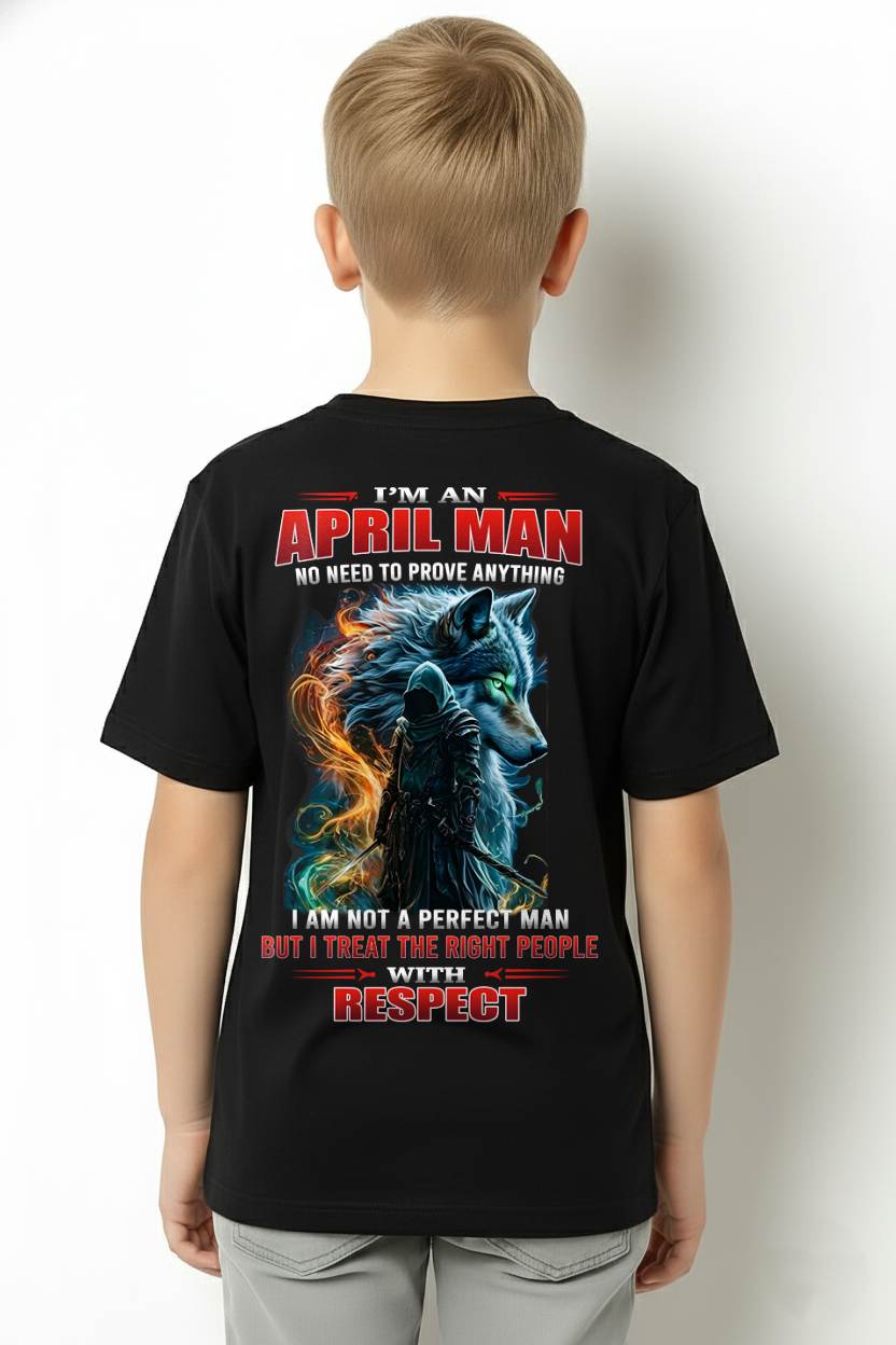 APRIL, I’M AN APRIL MAN NO NEED TO PROVE ANYTHING - SNOW MALE04 (SKU26T-01-67-04)