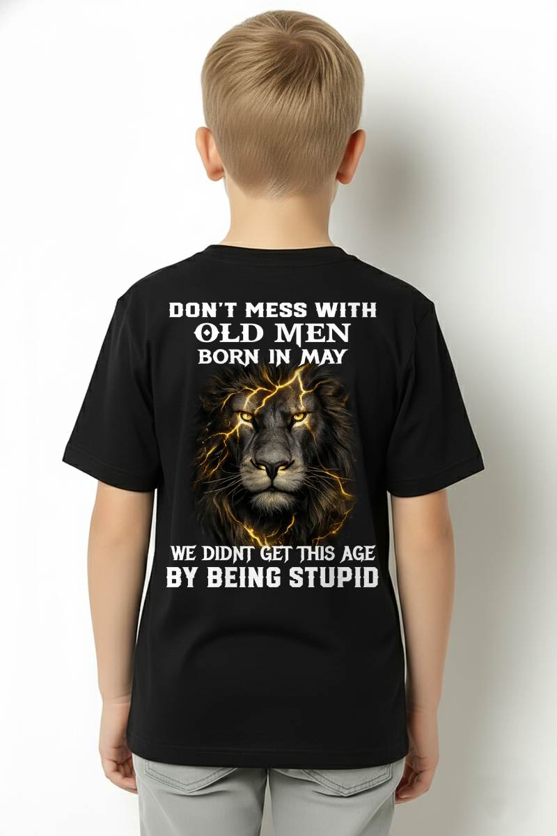 MAY SHIRT, DON’T MESS WITH OLD MEN - SNOW MALE01 (SKU2604-309-05)
