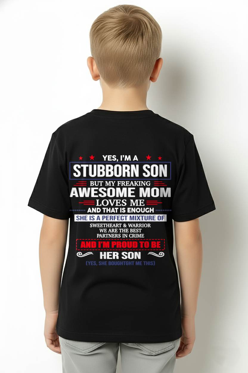 WE ARE THE BEST PARTNERS IN CRIME - GIFT SHIRT FROM MOM TO SON - SNOW00 (SKU2603-182-00)