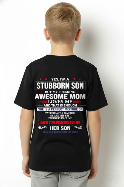 WE ARE THE BEST PARTNERS IN CRIME - GIFT SHIRT FROM MOM TO SON - SNOW00 (SKU2603-182-00)