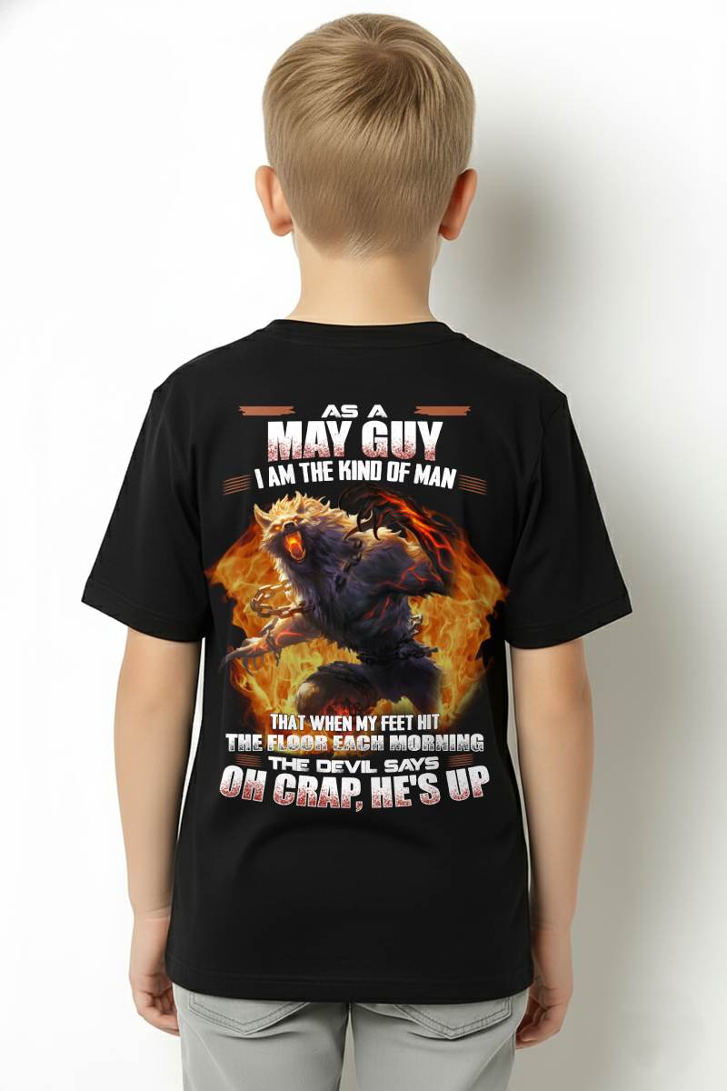 MAY, MY FEET HIT THE FLOOR EACH MORNING-SNOW MALE05 (SKU26T-01-13-05)