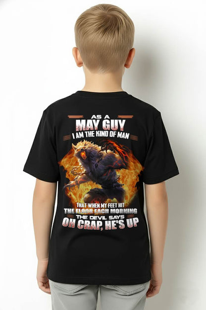 MAY, MY FEET HIT THE FLOOR EACH MORNING-SNOW MALE05 (SKU26T-01-13-05)