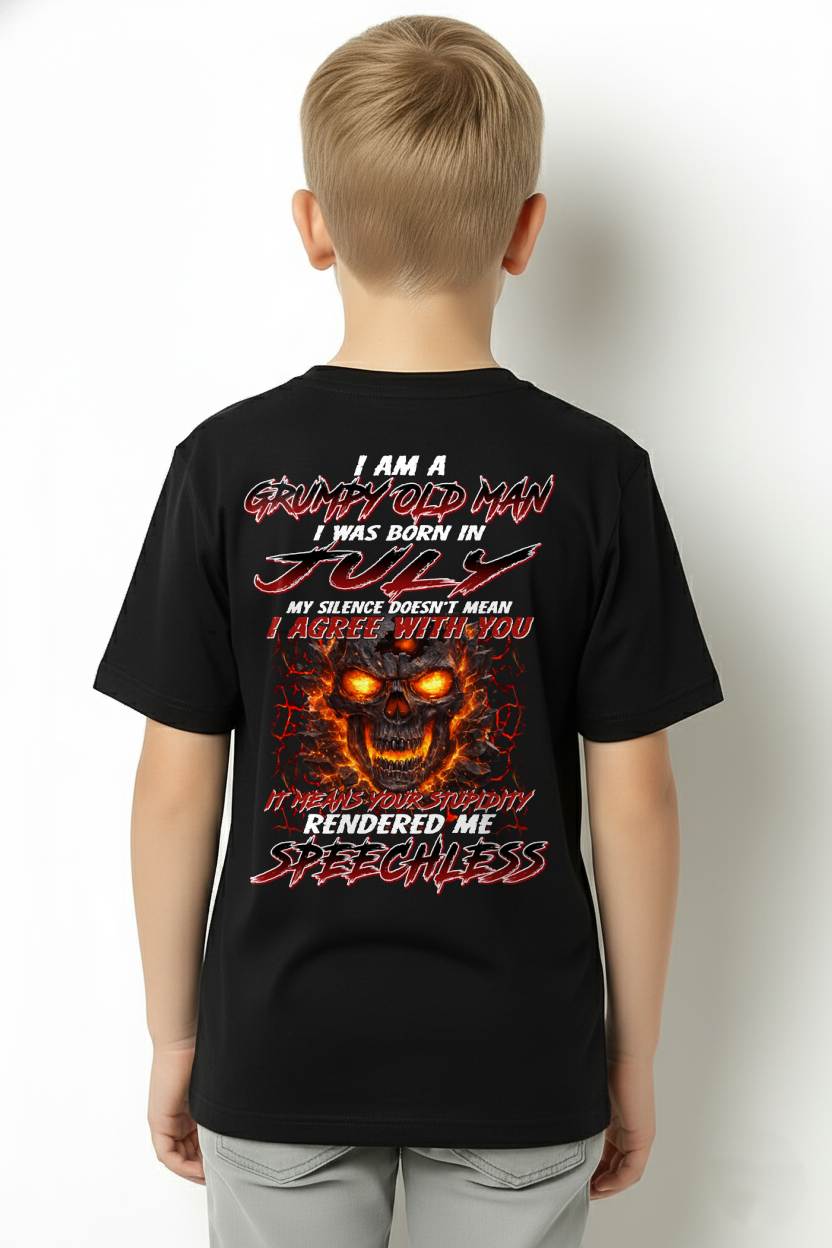 JULY, MY SILENCE DOESN’T MEAN I AGREE WITH YOU – SNOW MALE07 (SKU26T-01232-07)
