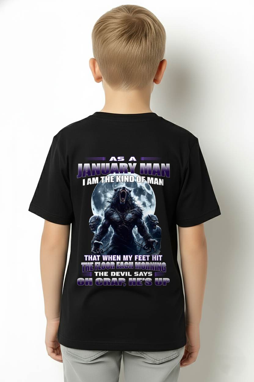 JANUARY, THE DEVIL SAYS OH CRAP, HE’S UP – SNOW MALE 01 (SKU26T-01170-01)