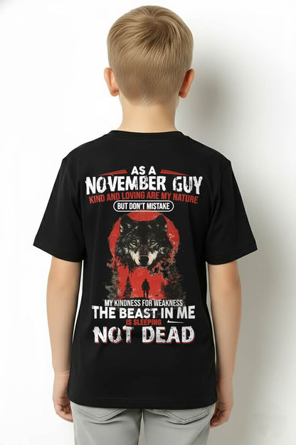 NOVEMBER, KIND AND LOVING ARE MY NATURE-SNOW MALE11 (SKU26T-01-17-11)