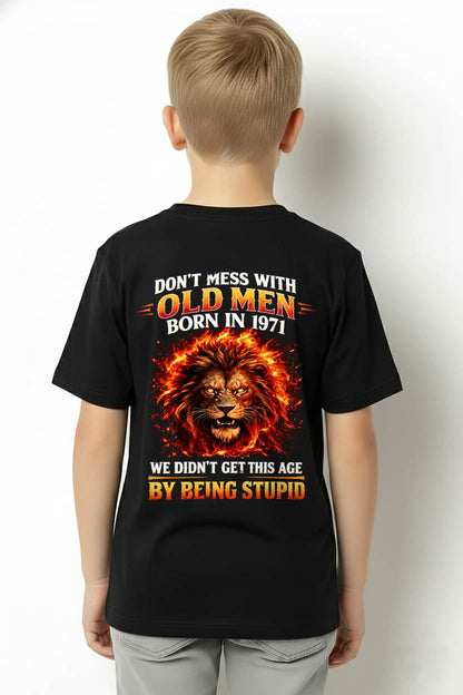 1971 SHIRT, DON'T MESS WITH OLD MEN - SNOW00 (SKU2609-241-1971)
