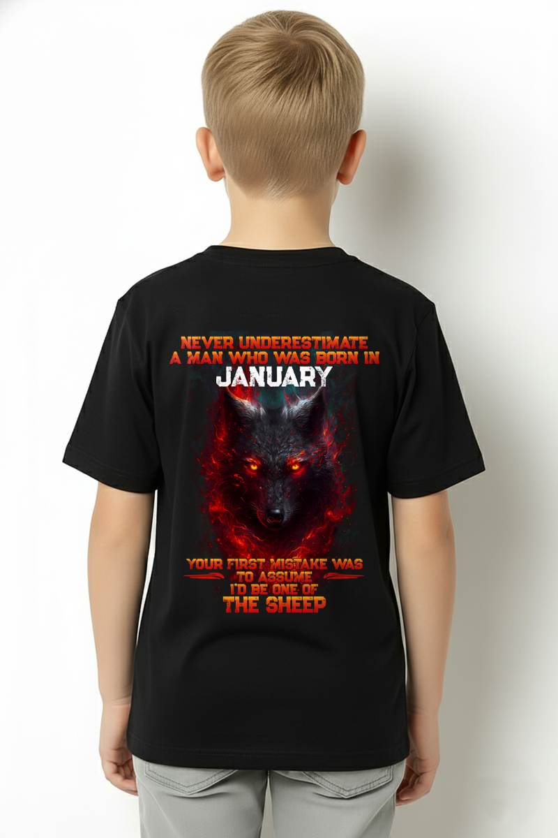 JANUARY, I'D BE ONE OF THE SHEEP - SNOW MALE01 (SKU2602-131-01)
