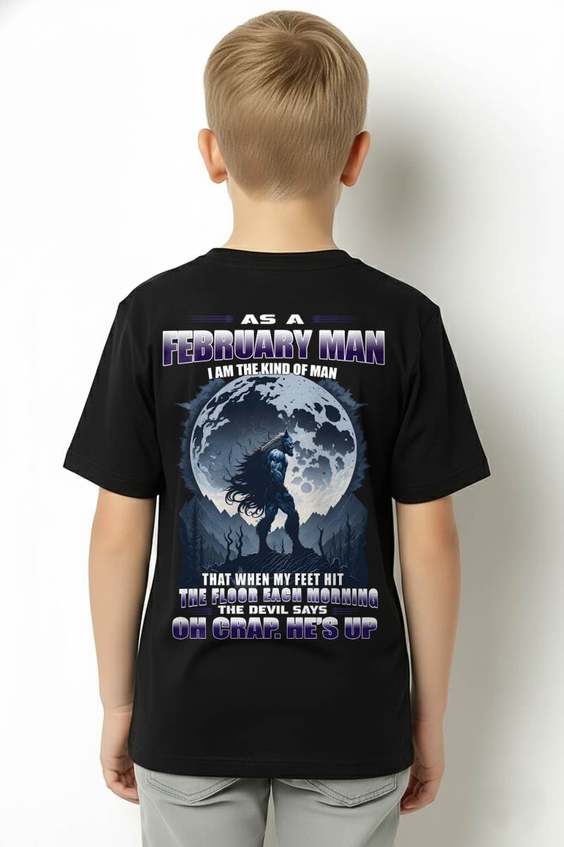 FEBRUARY, THE DEVIL SAYS OH CRAP, HE’S UP-SNOW MALE02 (SKU26T-01-56-02)