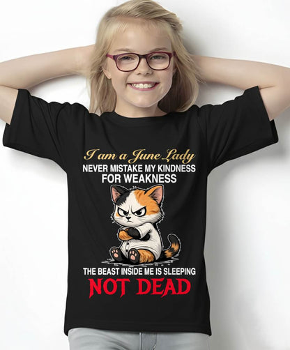 JUNE SHIRT, THE BEAST INSIDE ME IS SLEEPING NOT DEAD - FMA SNOW06 (SKU2604-160-06)