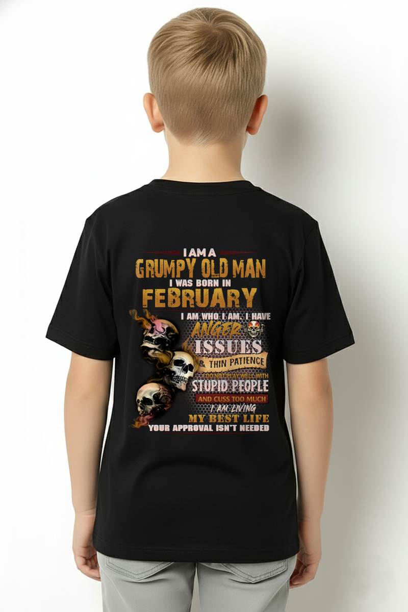 FEBRUARY, I AM A GRUMPY OLD MAN-SNOW MALE02 (SKU08-67-02)