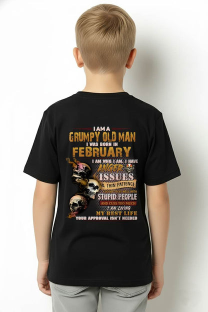 FEBRUARY, I AM A GRUMPY OLD MAN-SNOW MALE02 (SKU08-67-02)