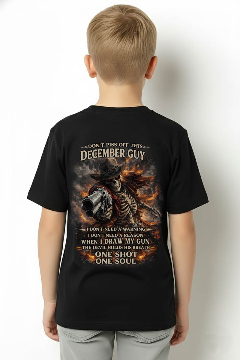 DECEMBER, DON’T PISS OFF THIS DECEMBER GUY - SNOW MALE12 (SKU26T-01115-12)