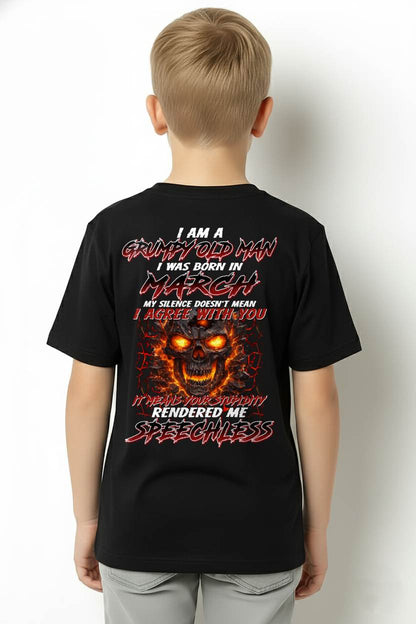 APRIL, MY SILENCE DOESN’T MEAN I AGREE WITH YOU – SNOW MALE04 (SKU26T-01232-04)