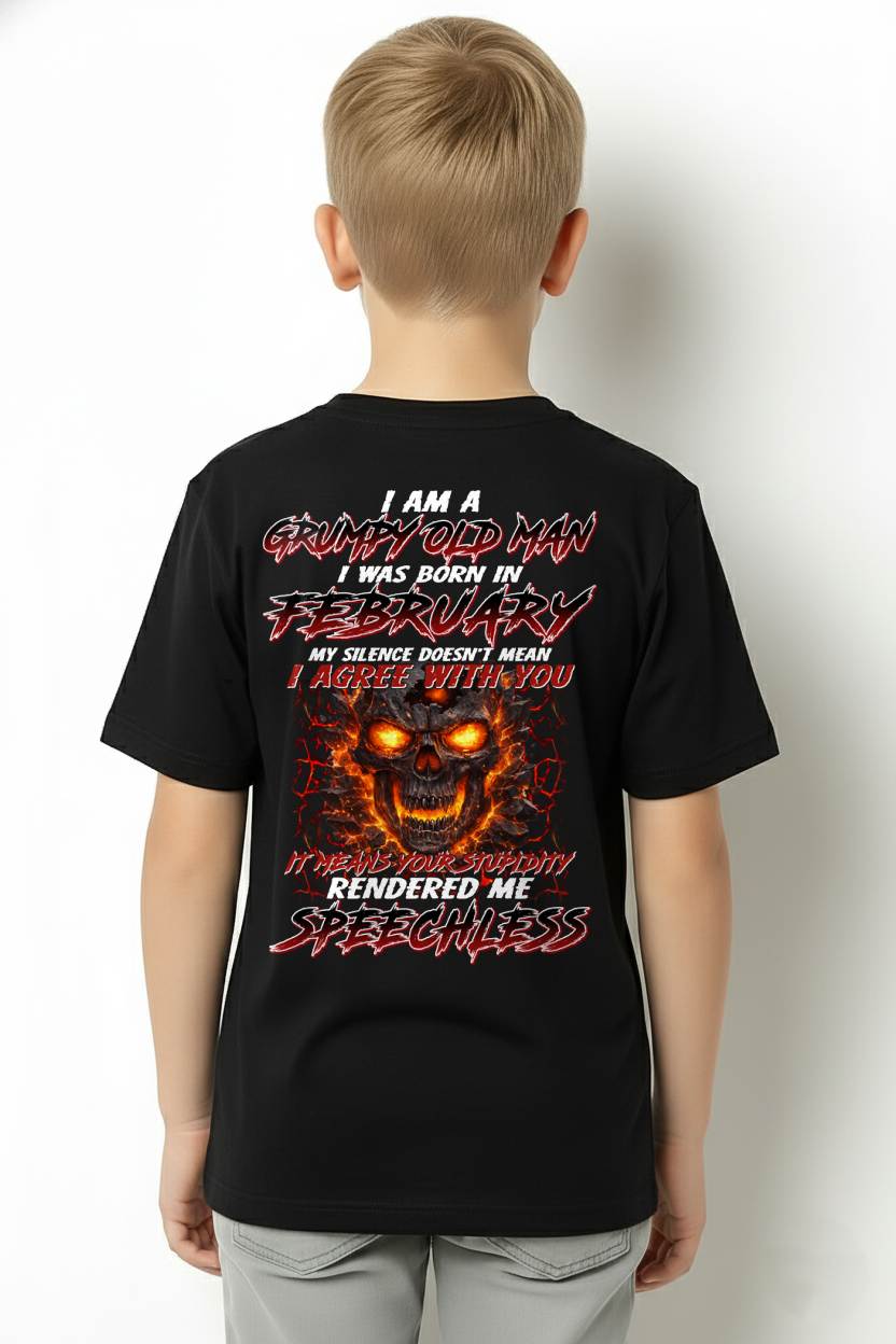 FEBRUARY, MY SILENCE DOESN’T MEAN I AGREE WITH YOU – SNOW MALE02 (SKU26T-01232-02)