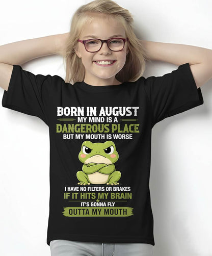AUGUST SHIRT, MY MIND IS A DANGEROUS PLACE - SNOW08 (SKU2605-116-08)