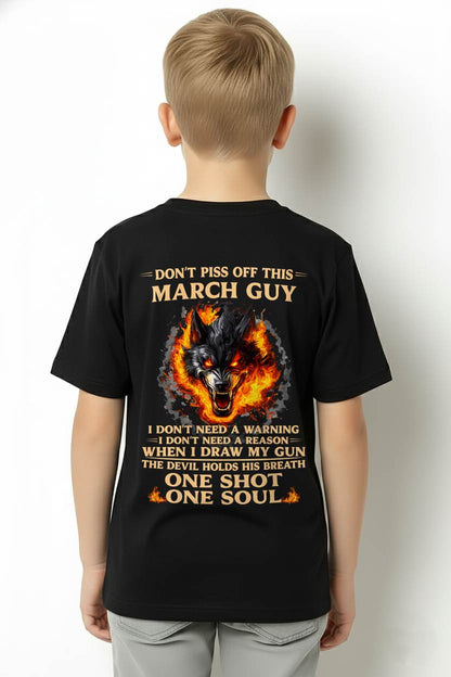 MARCH SHIRT, I DON’T NEED A WARNING - SNOWMALE03 (SKU2604-120-03)