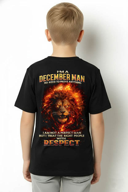 DECEMBER, NO NEED TO PROVE ANYTHING I AM NOT A PERFECT MAN - SNOW MALE12 (SKU26T-0177-12)