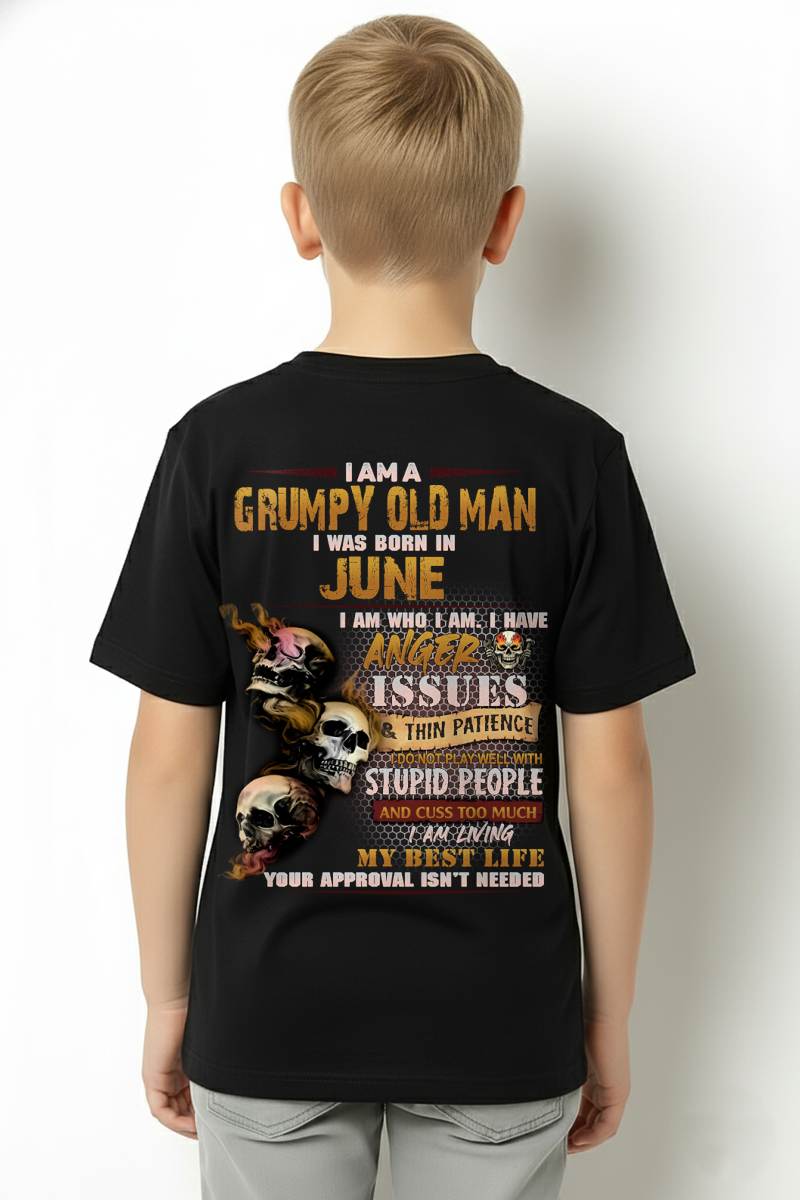 JUNE, I AM A GRUMPY OLD MAN-SNOW MALE06 (SKU08-67-06)