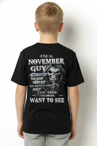 NOVEMBER, I HAVE 3 SIDES THE QUIET & SWEET THE FUNNY & CRAZY-SNOW MALE11 (SKU07-60-11)