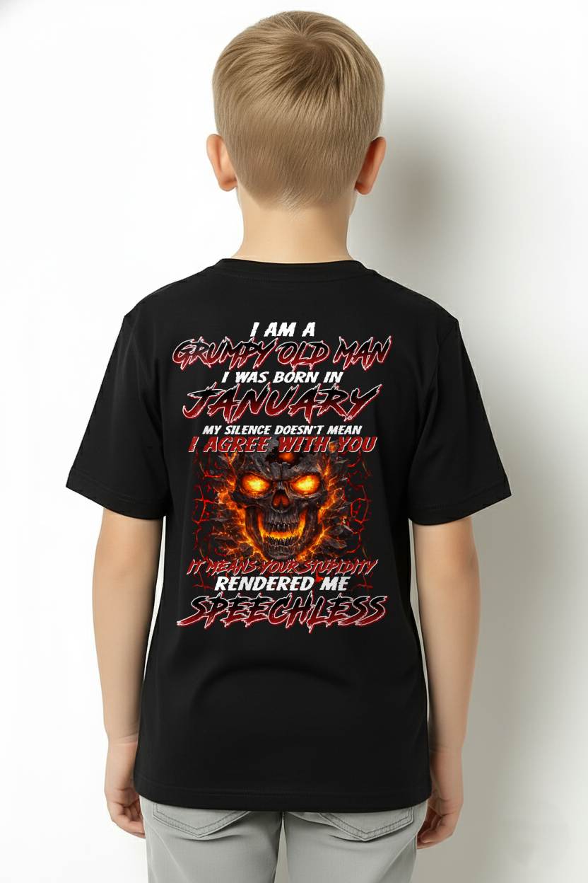 JANUARY, MY SILENCE DOESN’T MEAN I AGREE WITH YOU – SNOW MALE01 (SKU26T-01232-01)