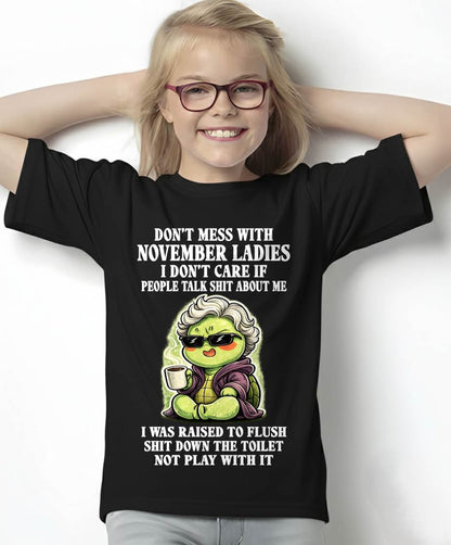NOVEMBER SHIRT, I DON’T CARE IF PEOPLE TALK SHIT ABOUT ME - SNOW11 (SKU2604-265-11)