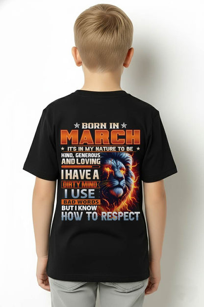 MARCH, I KNOW HOW TO RESPECT – SNOW MALE03 (SKU08-84-03)
