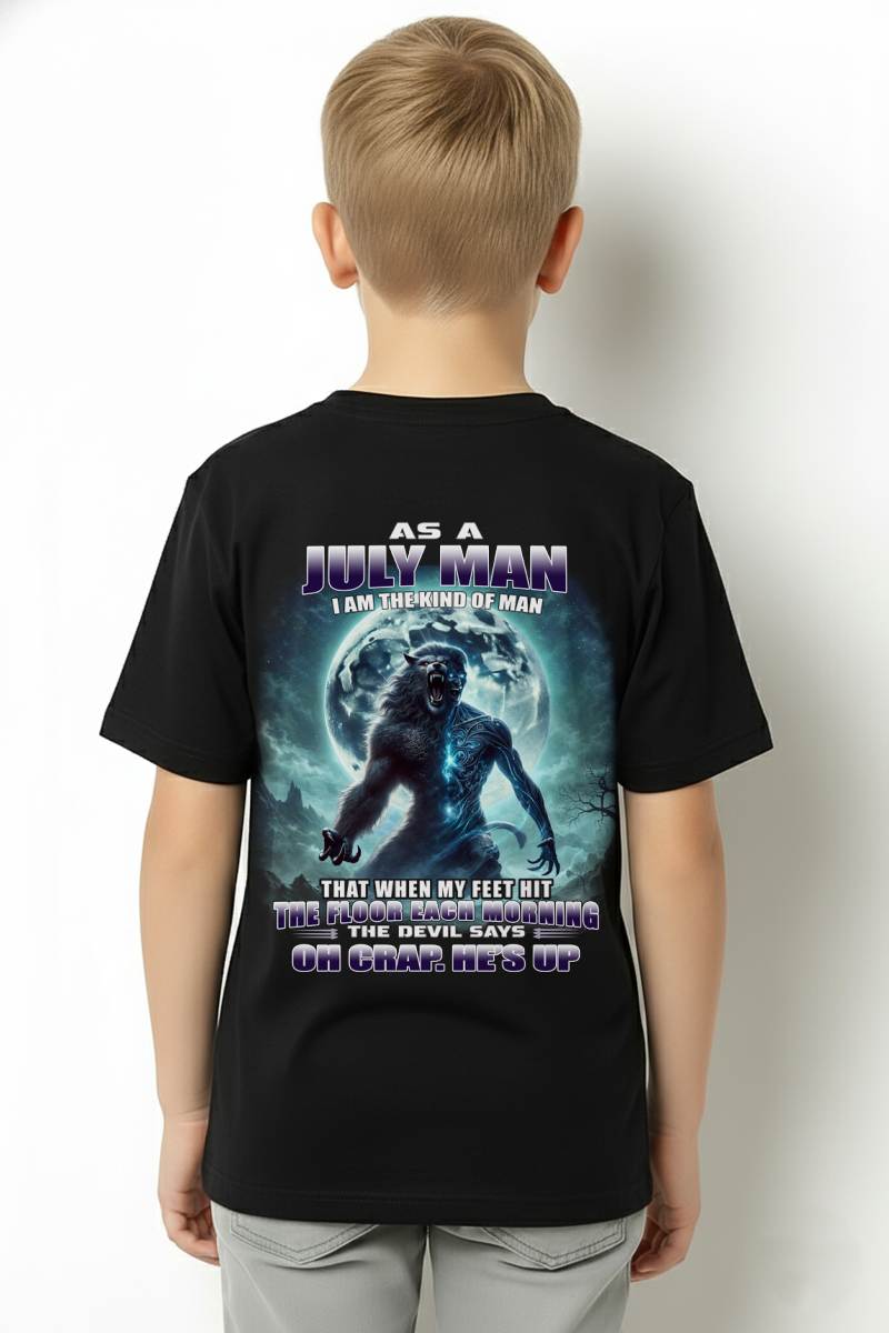 JULY SHIRT, OH CRAP HE'S UP - MAN SNOW07 (SKU2604-96-07)
