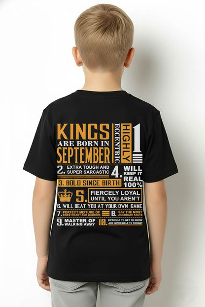 SEPTEMBER, KINGS ARE BORN IN SEPTEMBER – SNOW MALE09 (SKU2602-51-09)