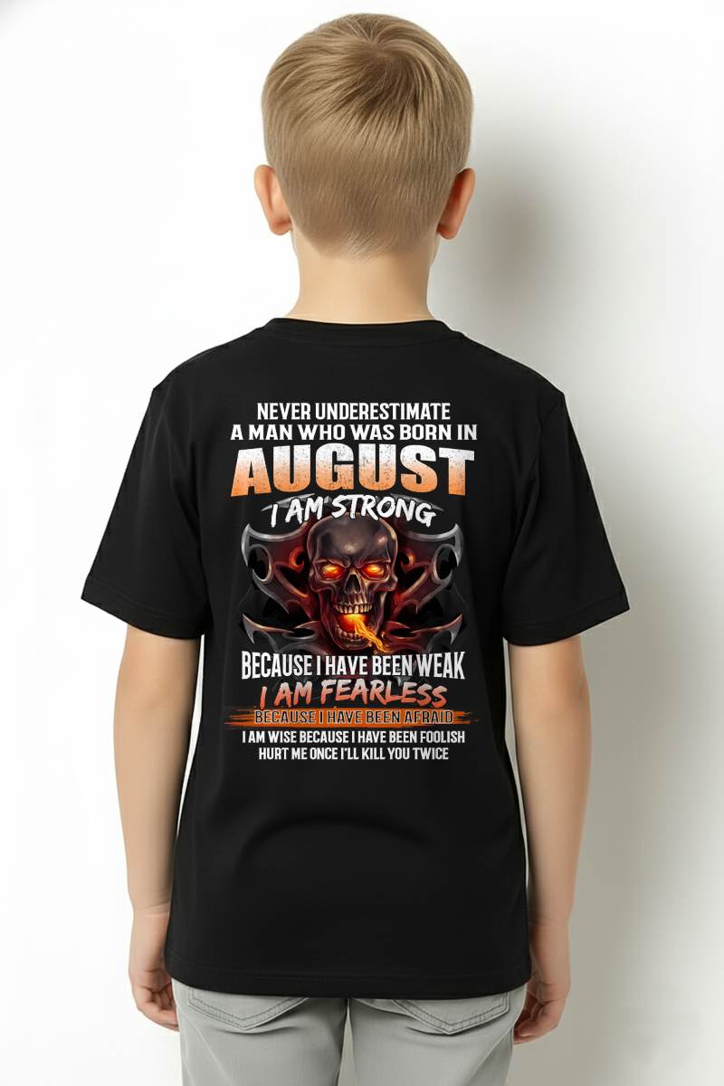 AUGUST SHIRT, I AM FEARLESS – SNOW MALE08 (SKU2602-173-08)