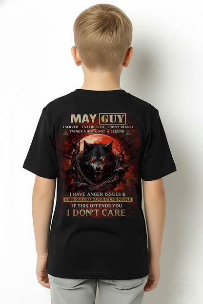 MAY SHIRT, I SERVED I SACRIFICED I DON’T REGRET – SNOW MALE05 (SKU2602-163-05)