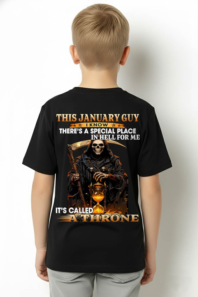 JANUARY, I KNOW THERE’S A SPECIAL PLACE IN HELL FOR ME - SNOW MALE01 (SKU26T-01270-01)