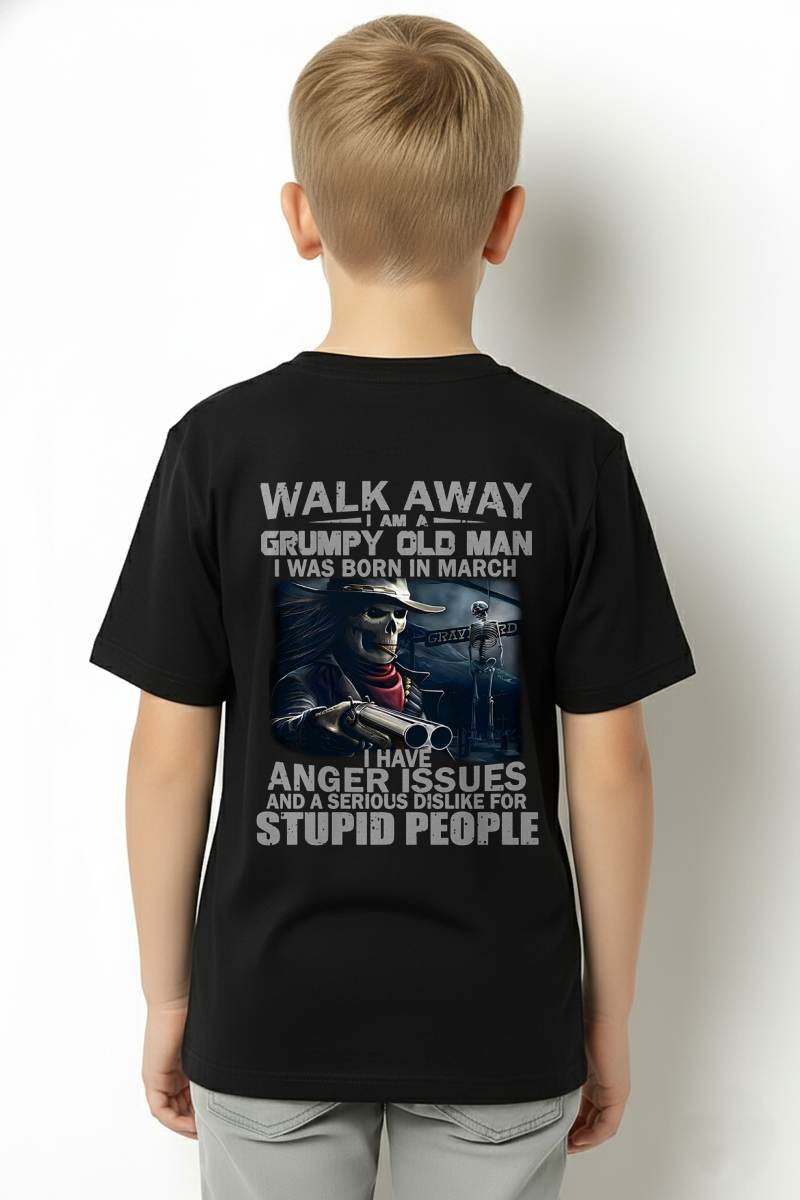 MARCH, I HAVE ANGER ISSUES AND A SERIOUS DISLIKE FOR STUPID PEOPLE-SNOW MALE03 (SKU08-29-03)