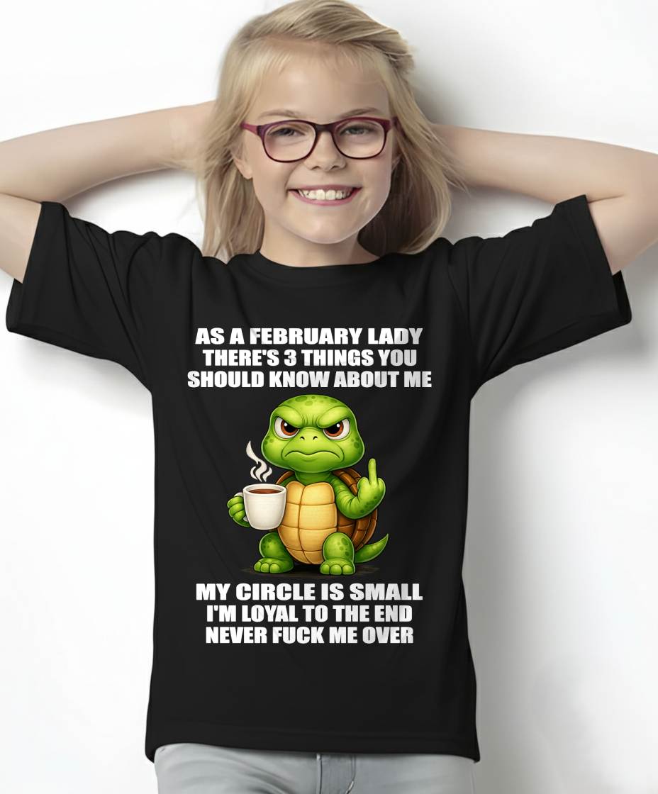 FEBRUARY SHIRT, THESE ARE THREE THINGS - SNOW02 (SKU2604-202-02)