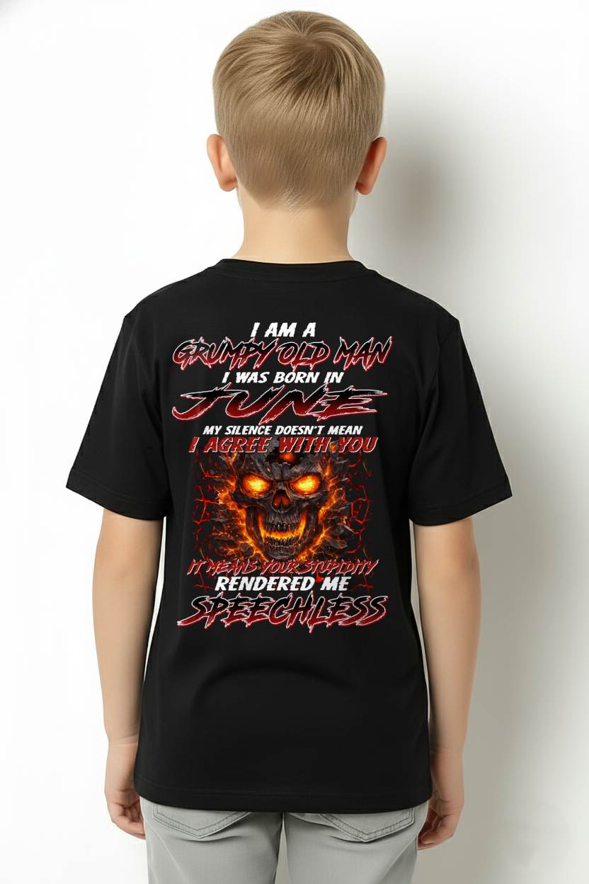 JUNE, MY SILENCE DOESN’T MEAN I AGREE WITH YOU – SNOW MALE06 (SKU26T-01232-06)