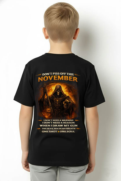 NOVEMBER DON’T PISS OFF THIS NOVEMBER GUY – SNOW MALE11 (SKU2602-160-11)