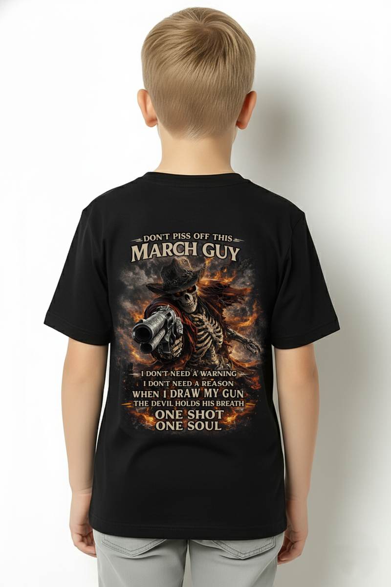 MARCH, DON’T PISS OFF THIS MARCH GUY - SNOW MALE03 (SKU26T-01115-03)
