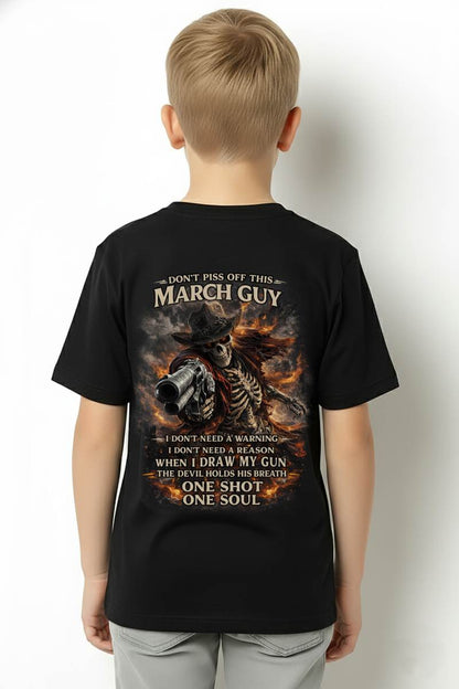 MARCH, DON’T PISS OFF THIS MARCH GUY - SNOW MALE03 (SKU26T-01115-03)