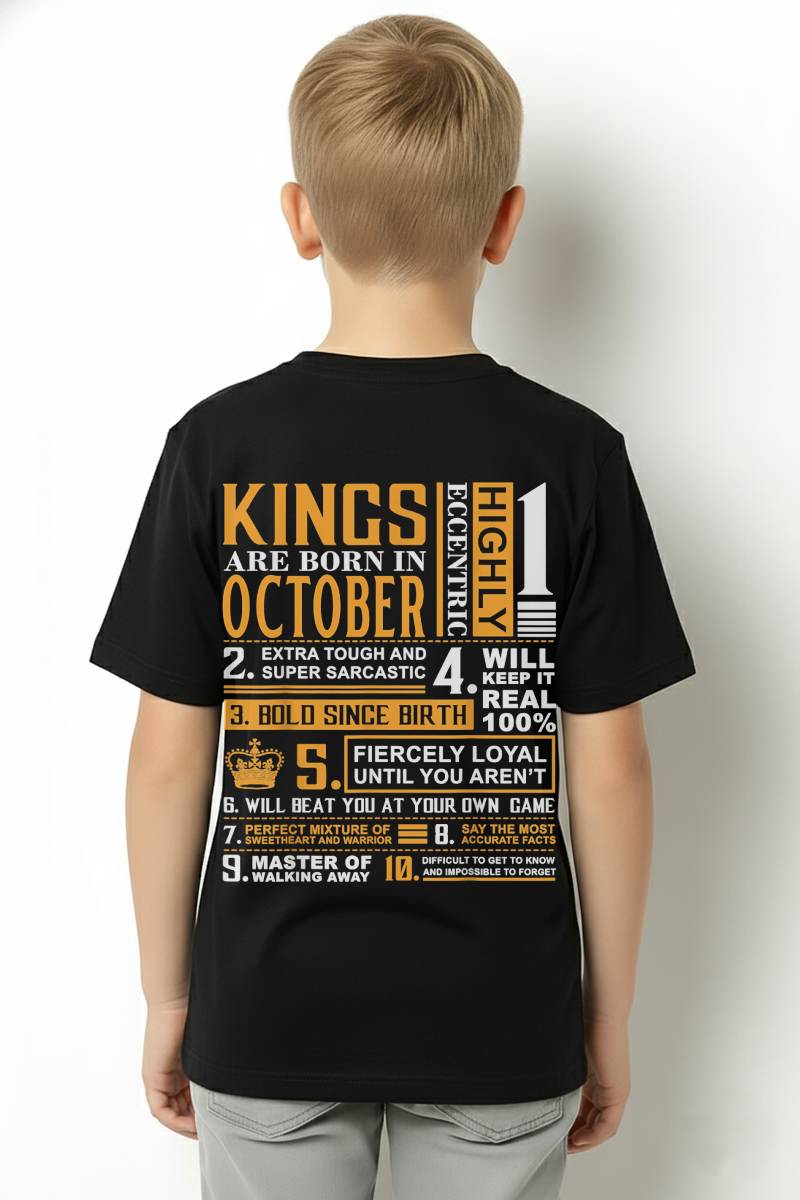 OCTOBER, KINGS ARE BORN IN OCTOBER – SNOW MALE10 (SKU2602-51-10)