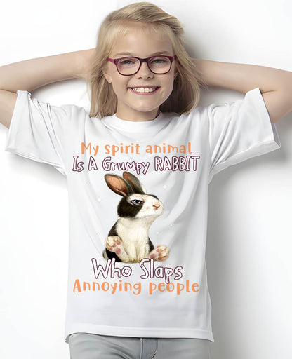 My Spirit Animal is a Grumpy Rabbit rabbit lovers T-Shirt