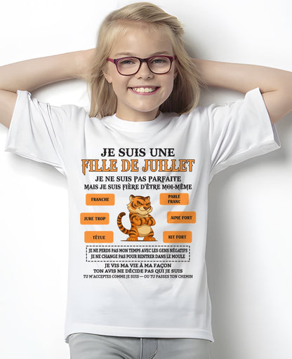 JE SUIS UNE FILLE DE JUILLET  - fma SNOW07 / fr07 (SKU26T-01240-07)