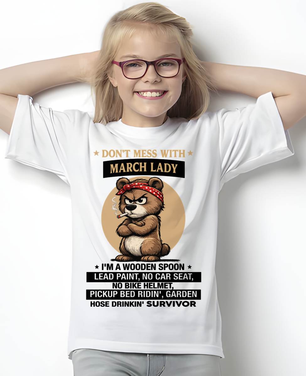 MARCH SHIRT, I'M A WOODEN SPOON, LEAD PAINT - SNOW03 (SKU2604-258-03)