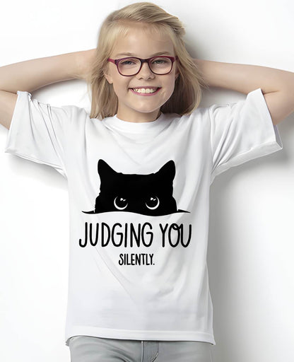 Cat Judging You Silently T-Shirt