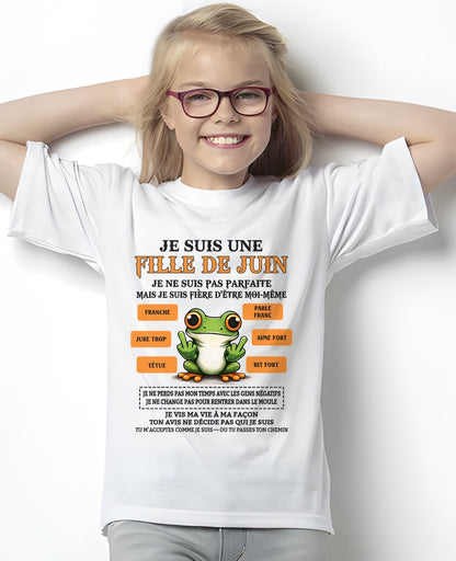 JE SUIS UNE FILLE DE JUIN     - fma SNOW06 / fr06 (SKU2603-02-06)