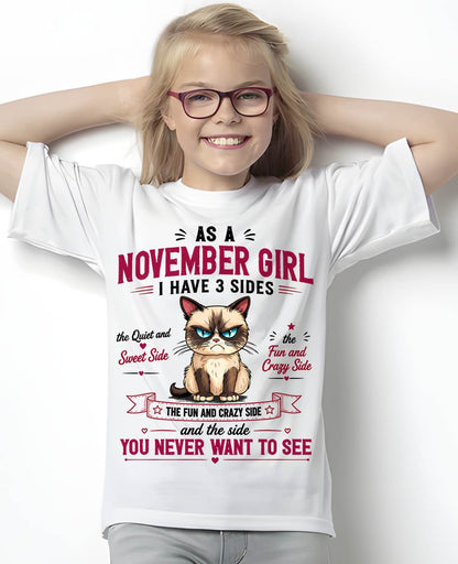 NOVEMBER SHIRT, I HAVE 3 SIDES - SNOW11 (SKU2605-101-11)