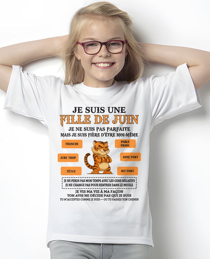 JE SUIS UNE FILLE DE JUIN     - fma SNOW06 / fr06 (SKU26T-01240-06)