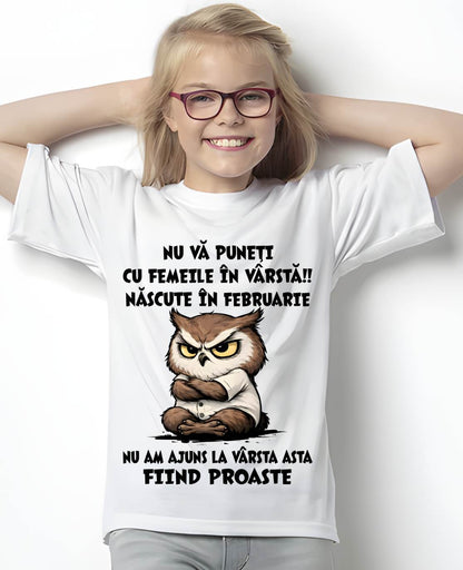 FEBRUARIE, NU VĂ PUNEȚI CU FEMEILE ÎN VÂRSTĂ!! - SNOW RO02 (SKU2606-96-02)